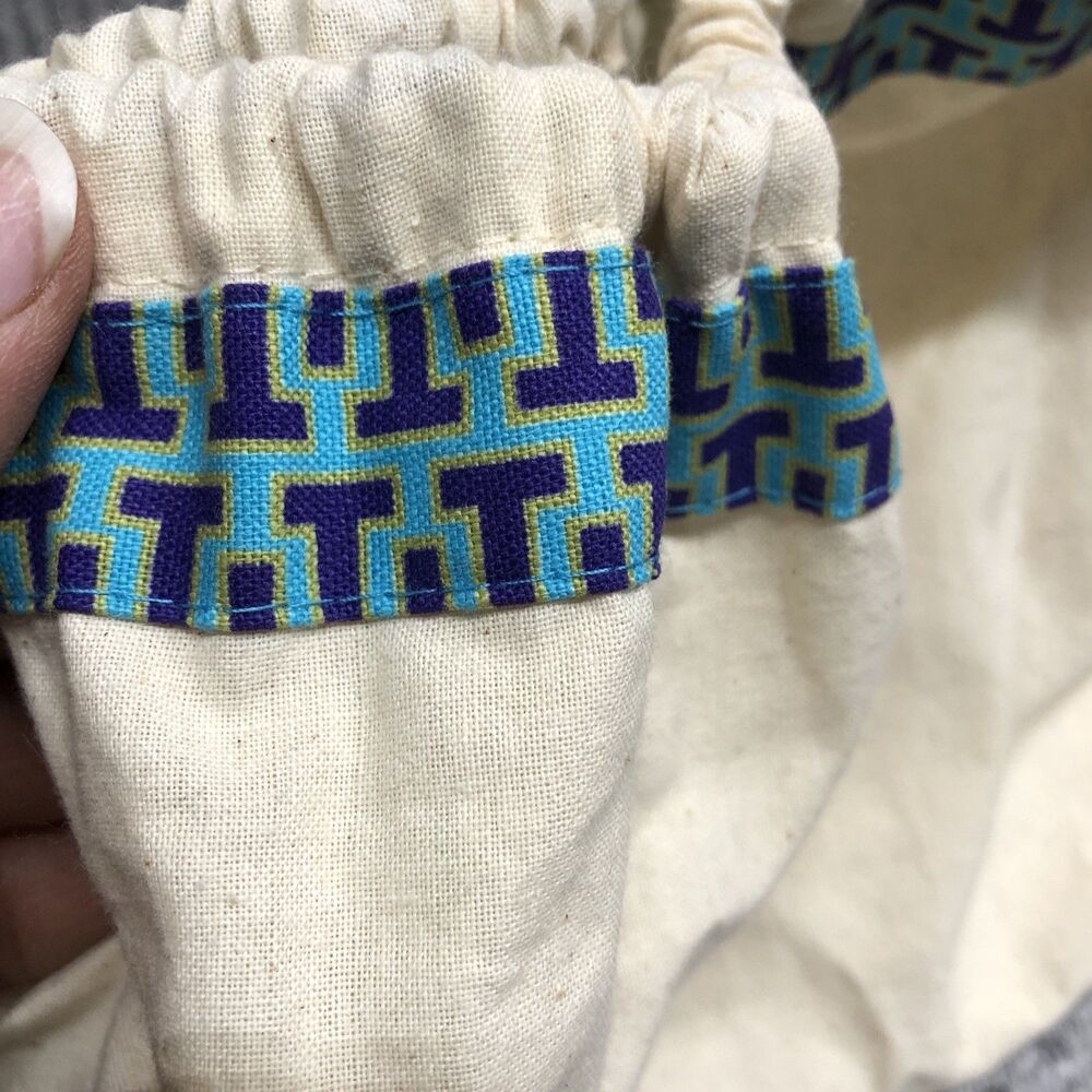 Tory Burch Small Dust Bag Small Drawstring Emblem Trim - Picture 5 of 8